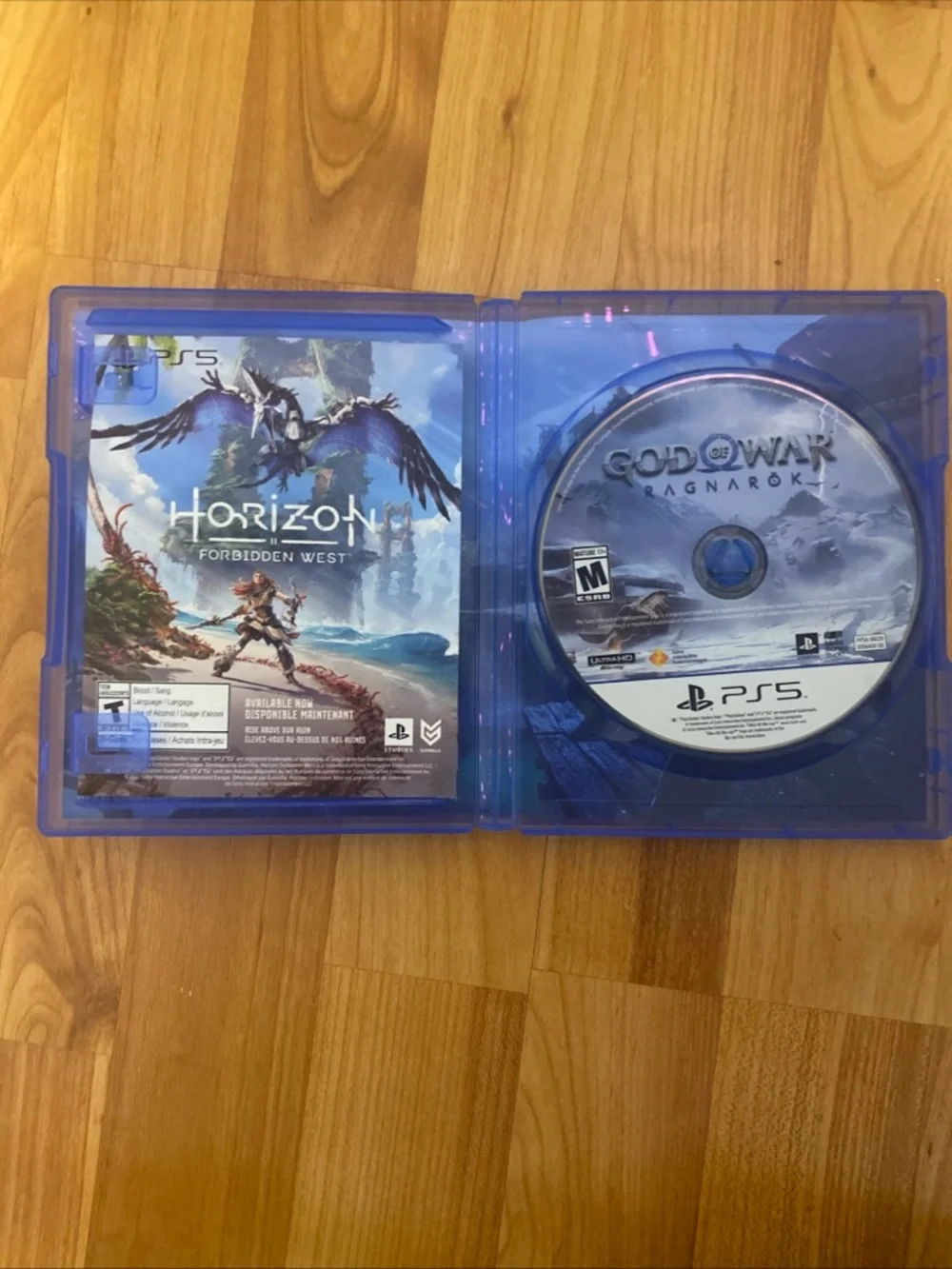 Sony PS5 God of War Ragnarök Game - Blue Case - Picture 2 of 3